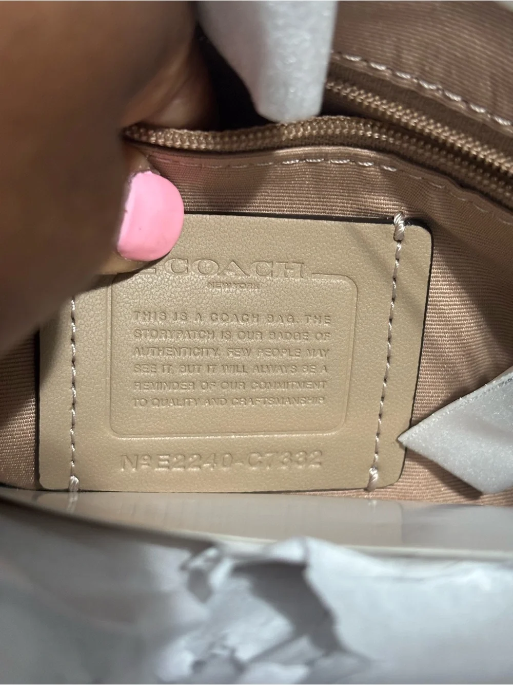 NWT Coach Kristy Shoulder Bag in Signature Canvas w/ Snake Trim (C7332)